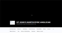 Desktop Screenshot of northrydeanglican.org.au